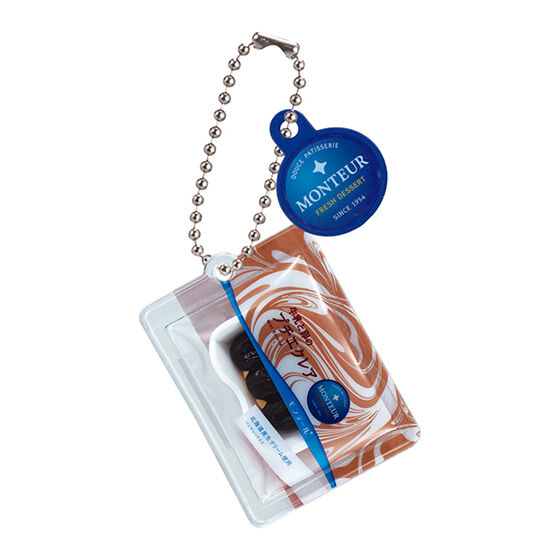 楽天アミュームショップ 楽天市場店モンテール ミニチュアチャーム2 牛乳と卵のプチエクレア