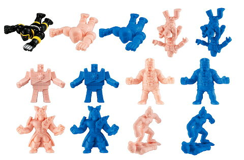 きーくん 【キンケシ 見本用】 キン肉マン 消しゴム キンケシ 復刻版 10 193アシュラマン 青