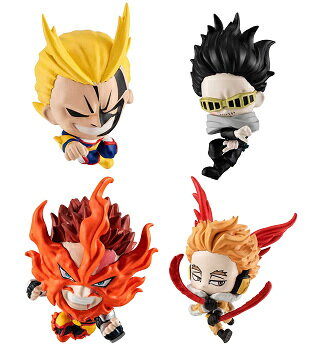TVアニメ 僕のヒーローアカデミア カプセルフィギュアコレクション 第2弾 全4種セット コンプ コンプリートセット