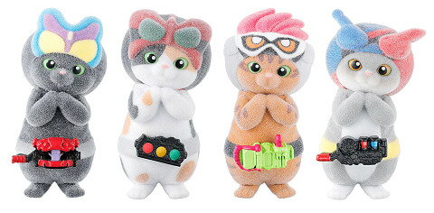 仮面にゃいだー その2 全4種セット コンプ コンプリートセットのサムネイル