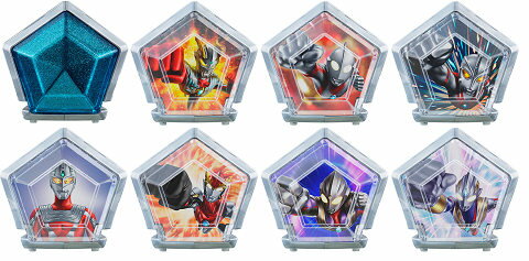 ウルトラマンオメガ GPウルトラメテオ01 全8種セット コンプ コンプリートセットのサムネイル