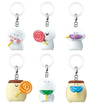 お文具といっしょ めじるしアクセサリー おっきなペロペロキャンディなのです 全6種セット コンプ コンプリートセットのサムネイル