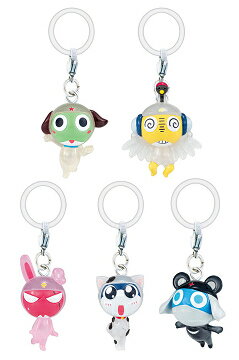 ケロロ軍曹 めじるしアクセサリー どうぶつ変身であります 全5種セット コンプ コンプリートセットのサムネイル