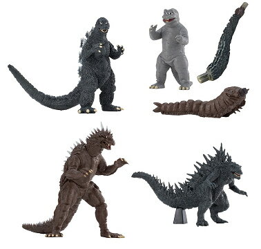 HGシリーズ ゴジラ モスラ対ゴジラ編 全4種セット コンプ コンプリートセットのサムネイル