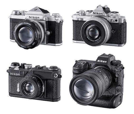 Nikon ミニチュアカメラコレクション 全4種セット ニコン コンプリートセット