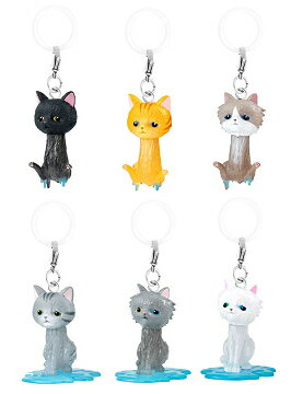 しょんぼり猫 めじるしアクセサリー 救出物語 全6種セット コンプ コンプリートセット
