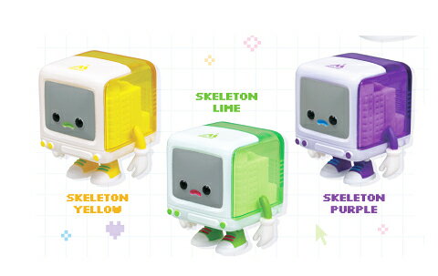 レトロ PCボーイ スタンドフィギュア 3種セット