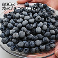 送料無料 山形県産 冷凍 ブルーベリー 約1kg 国産 ブルーベリー フルーツ　果物　...