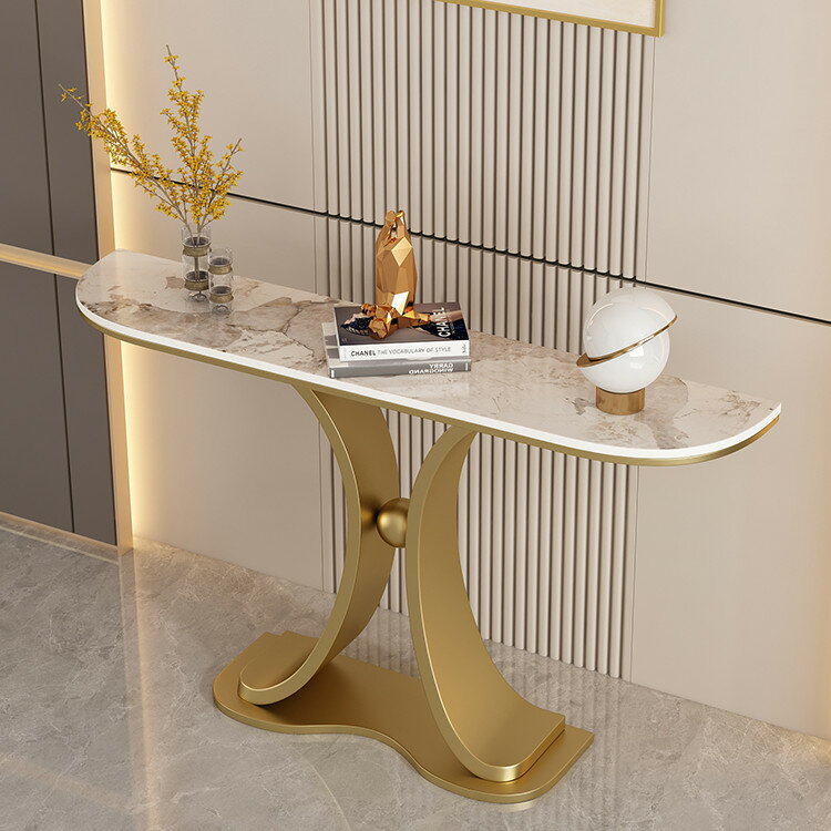 コンソールテーブル スリム 玄関 カウンターテーブル 100 大理石 セラミックテーブル 玄関 テーブル 廊下 幅130cm コンパクト リビングテーブル おしゃれ 幅150cm ディスプレイ スタンド オープンラック 飾り台 北欧 すき間 北欧 リビング ゴールド ブラック 送料無料
