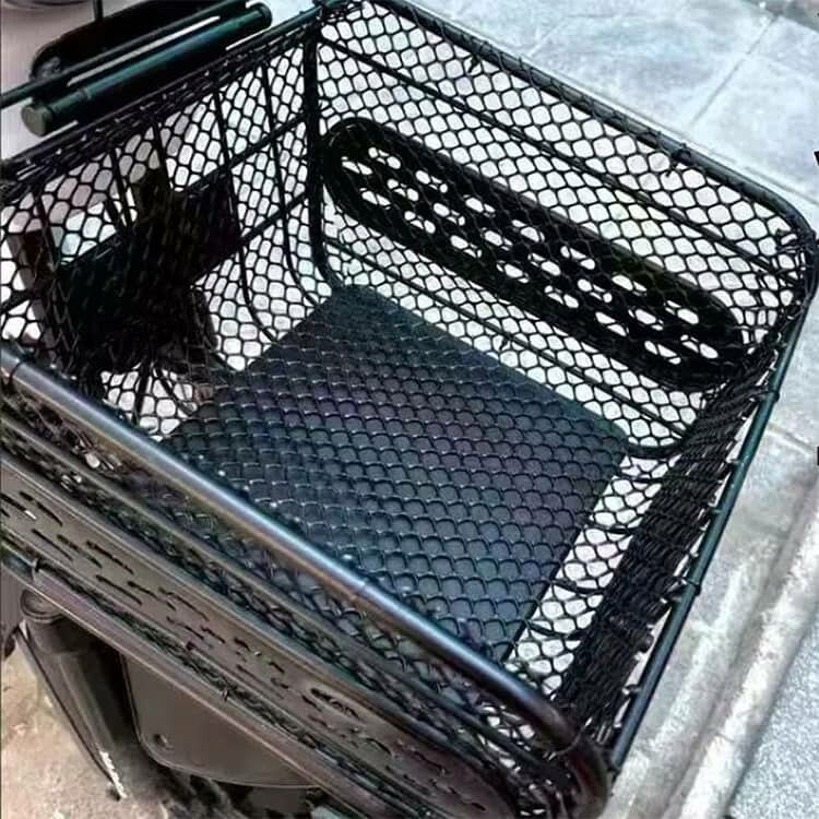 前バスケットカバー カーゴネット インナータイプ バイク メッシュ 自転車 カゴカ...