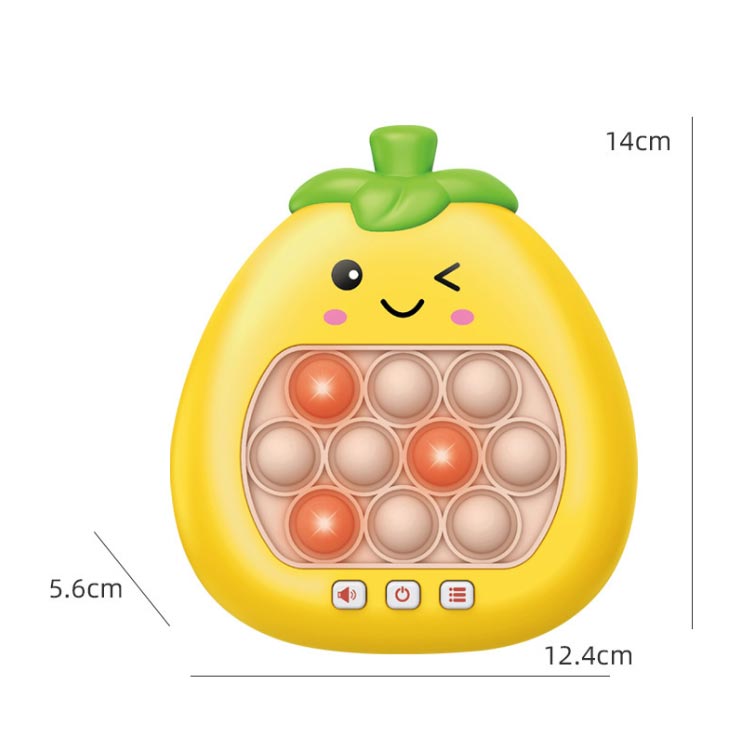 自閉症 光る おもちゃ バブル ポップイット 子供 玩具 スクイーズ ゲーム 玩具 ASMR キーホルダー 電動 知育 全3種 多動症 キャロット 触覚遊び フィジェット 光るおもちゃ 知育玩具 音楽付き なし プッシュポップ mirei0423-10011882 クレアガール サンプル画像2