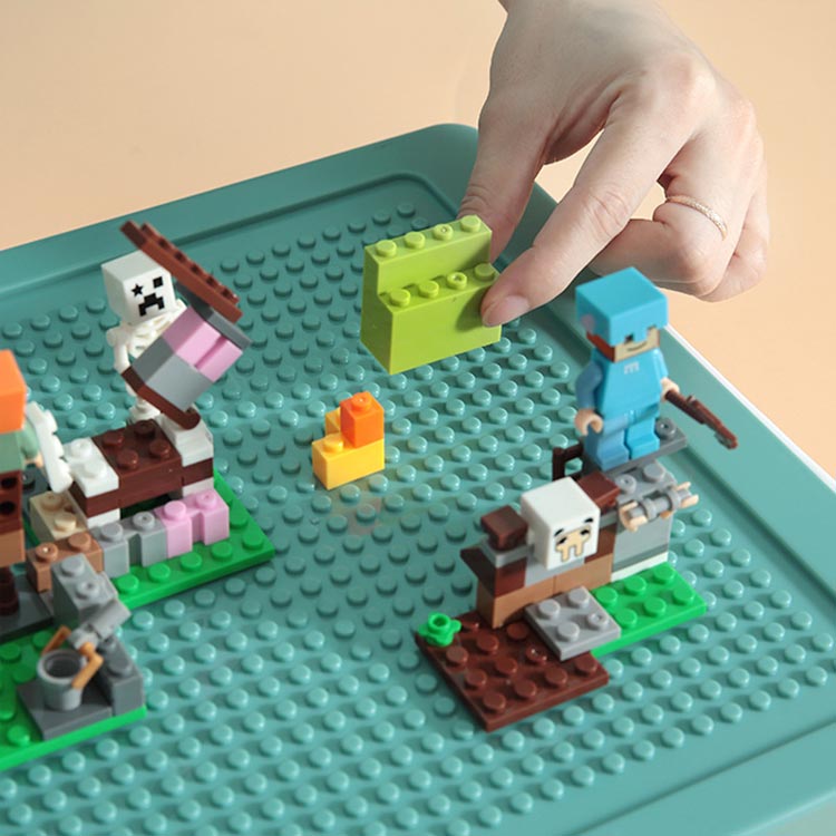 収納ケース スタッキング ふた付き フタ付き プラスチック おしゃれ 小物収納 積み重ね 片付け ブロック収納ボックス 子供 丈夫 フタ ケース 収納BOX おもちゃ おもちゃ箱 頑丈 キッズ ロック付き バックル付き 出産準備 整理 3