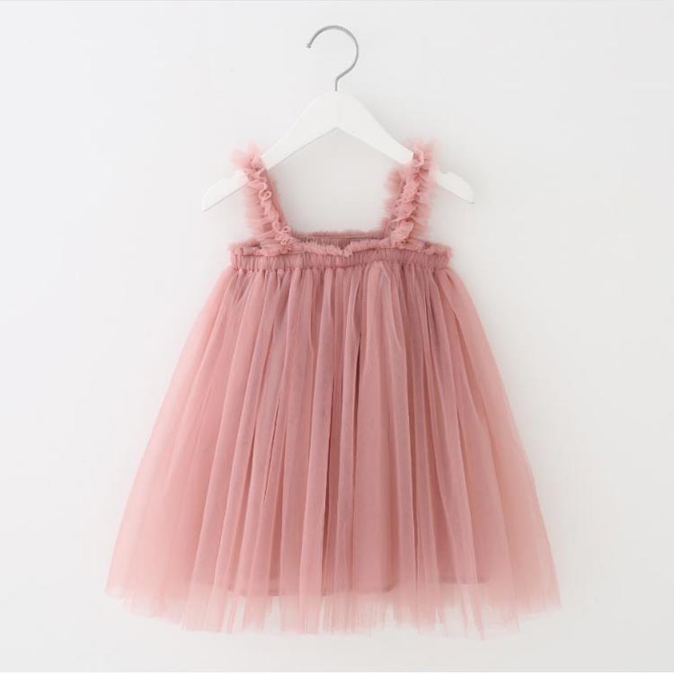 子供ドレス ベビー服 女の子 チュール スカート 出産祝い ギフト ピンク グレー ベ...
