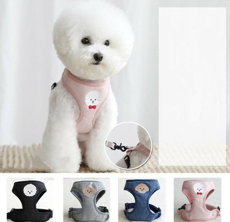 犬 犬 散歩 ペット ハーネス リード キャット 服 かわいい ウェア ウェアハーネス 外出 ドッグ リーシ..