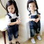子供服 デニムサロペット 120cm キッズ 100cm 80cm 長ズボン サロペット 120cm