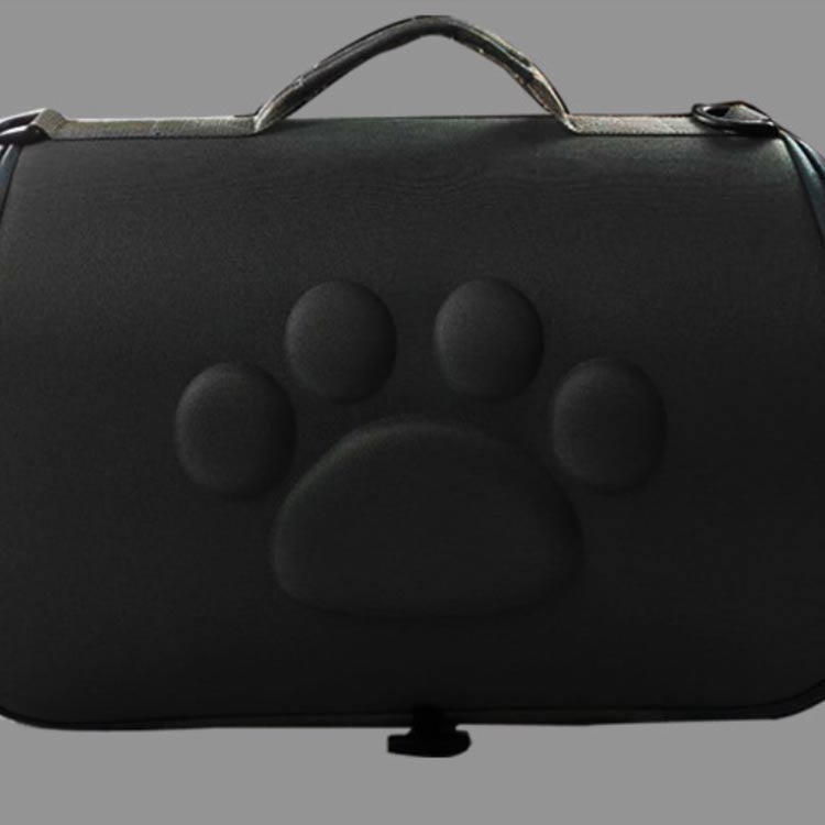クレアガールの2WAY バッグ ショルダー ペットキャリーバッグ 折りたたみ式 折りたたみ 小型犬 猫ケージ ペットキャリーバッグ おしゃれ 子ネコ 猫 犬 小型犬 軽量 折り畳み 猫のキャリーケース 斜めがけ 病院 猫ペットキャリー｜アングル3