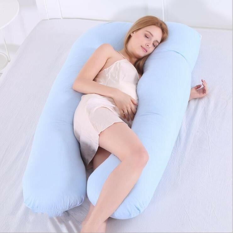 横向き寝 授乳クッション マタニティ 通気性あり 睡眠改善 横向き寝 妊婦枕 【超人気！今だけ特価2699円】妊婦抱き枕 多機能 人気 U型 2