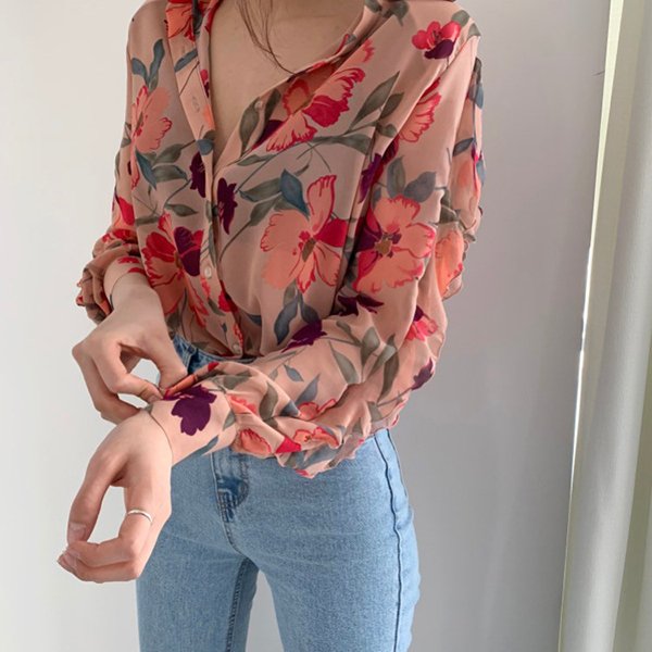 楽天市場】花柄ミセスブラウス（トップス｜レディースファッション）の通販