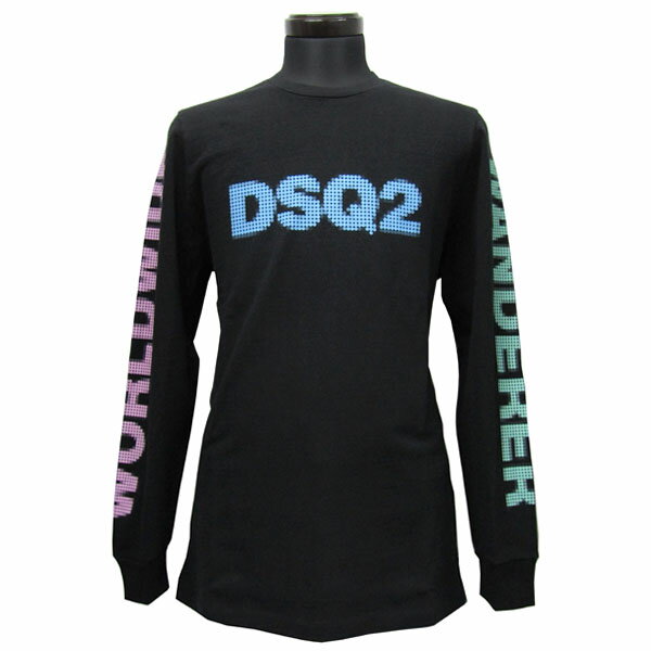 ディースクエアード DSQUARED2 ロングTシャツ ロンT 厚手 メンズ(30025)