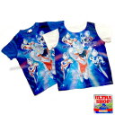 処分(送料無料) パネルプリント 半袖 Tシャツ(025-sr8893)ウルトラマンアーク ウルトラマン ウルトラヒーロー 子供