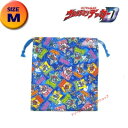 (お買い得) ウルトラマンデッカー 巾着(かさばらない生地 サイズ:M)101※※※カラフル(メール便選択OK)