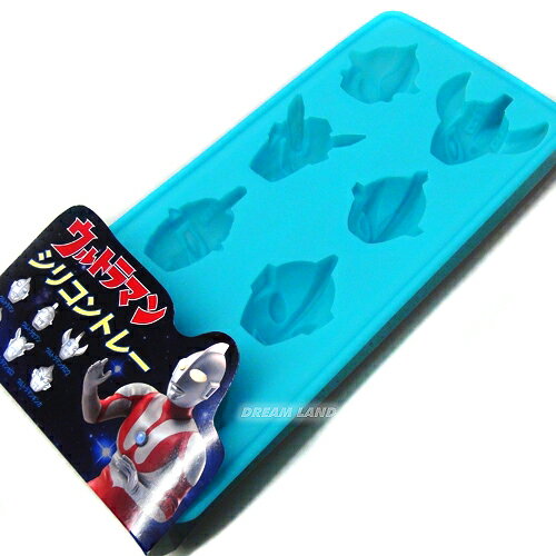 M78ウルトラマン(顔型シリコントレー(青 ブルー288)(ウルトラマンショップ限定) デザート型 製氷機に お家でおやつ作り 抜き型 ぬきがた