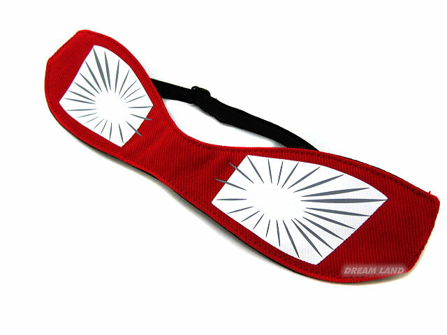 安眠?ウルトラセブン アイマスク【ウルトラアイ型のアイマスク(赤】《ウルトラマンショップ限定》