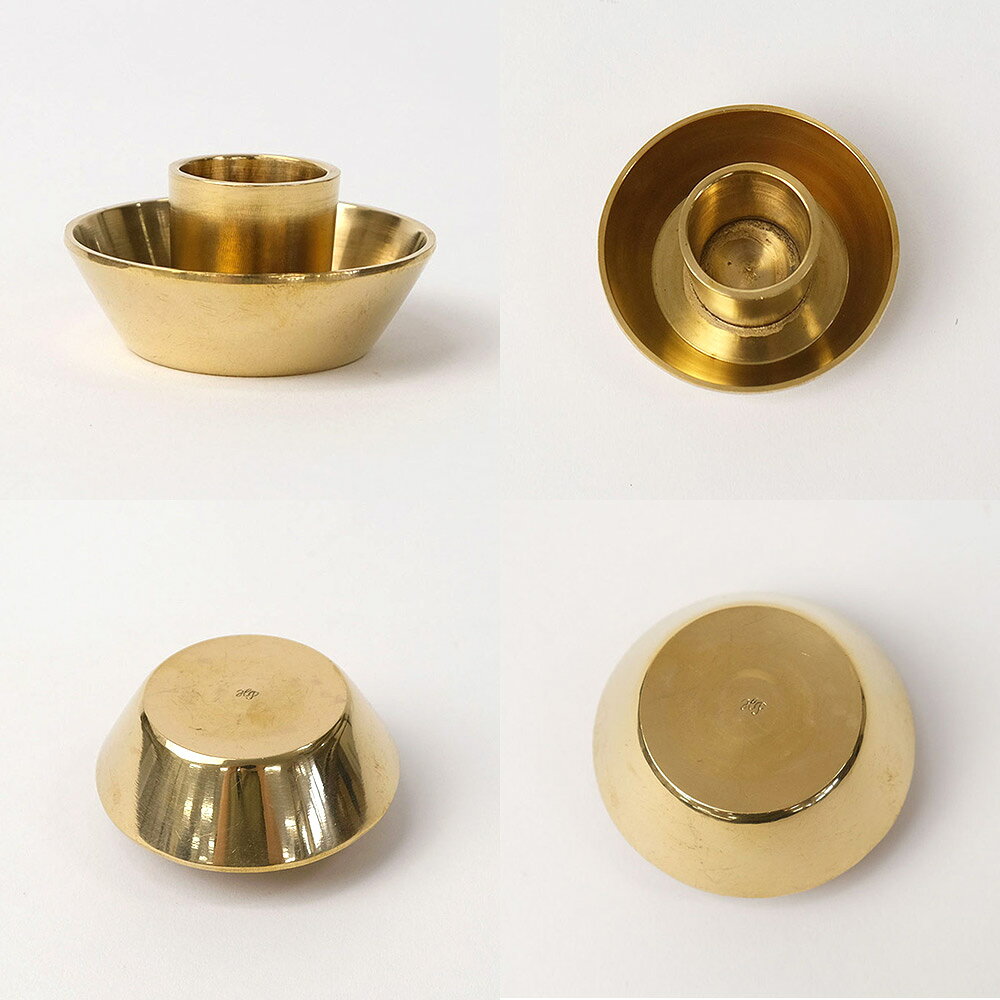 【ポイント5倍】 Horn Please 「BRASS キャンドルホルダートレー」 ブラス 真鍮 燭台 ディスプレイ インテリア インテリア雑貨 アンティーク 志成販売 SHISEI she say お中元 御中元 [2]