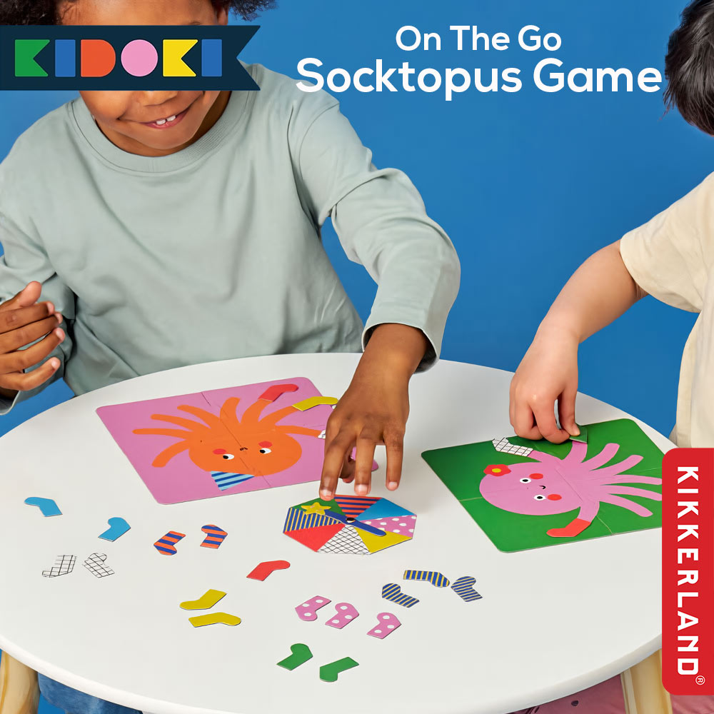 【ポイント5倍&最大250円OFF】 ギフト プレゼント KIKKERLAND 「オン ザ ゴー ソックトパス ゲーム」On The Go Socktopus ...