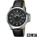 新品未使用 限定特価!エドウィン/EDWIN【メンズ腕時計】EW1G004L0024カレンダー付きクオーツ\11,800→\4,800に!