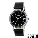 新品未使用 限定特価!エドウィン/EDWIN【メンズ腕時計】EW1G001L0034カレンダー付きクオーツ\12,960→\4,800に!
