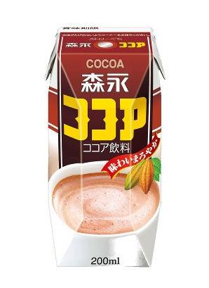 森永　ココア　　プリズマ200ml×24本【1ケース】