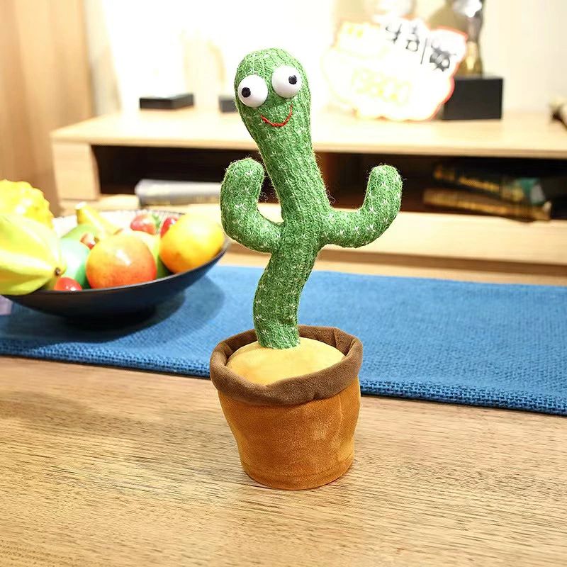 SNSで話題 さぼてん おもちゃ 踊るさぼてん ぬいぐるみ 踊り サボテン 知育玩具 音...
