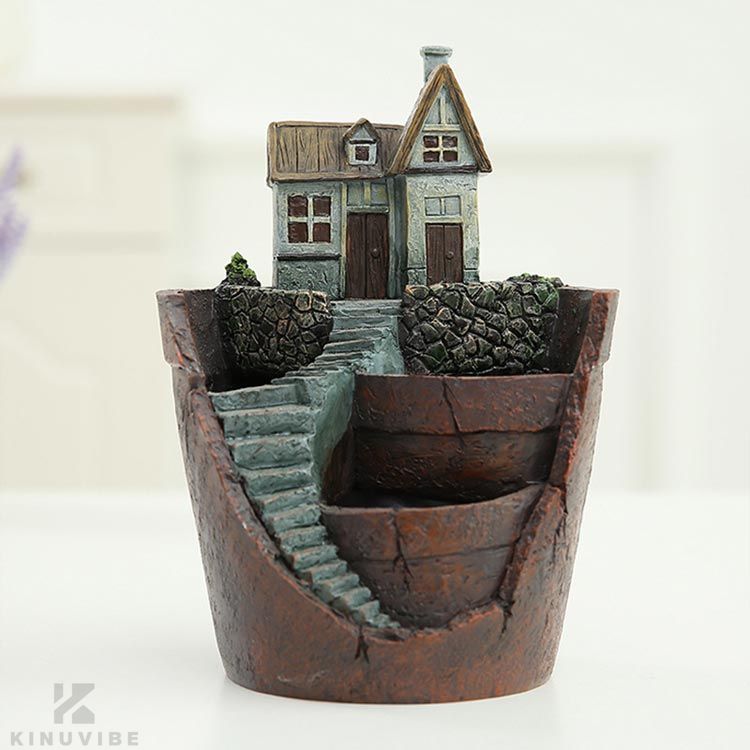 DIY 植木鉢 プランター ハウス ハウスオブローゼ ハウステンボス ギフト 鉢 城 寄...