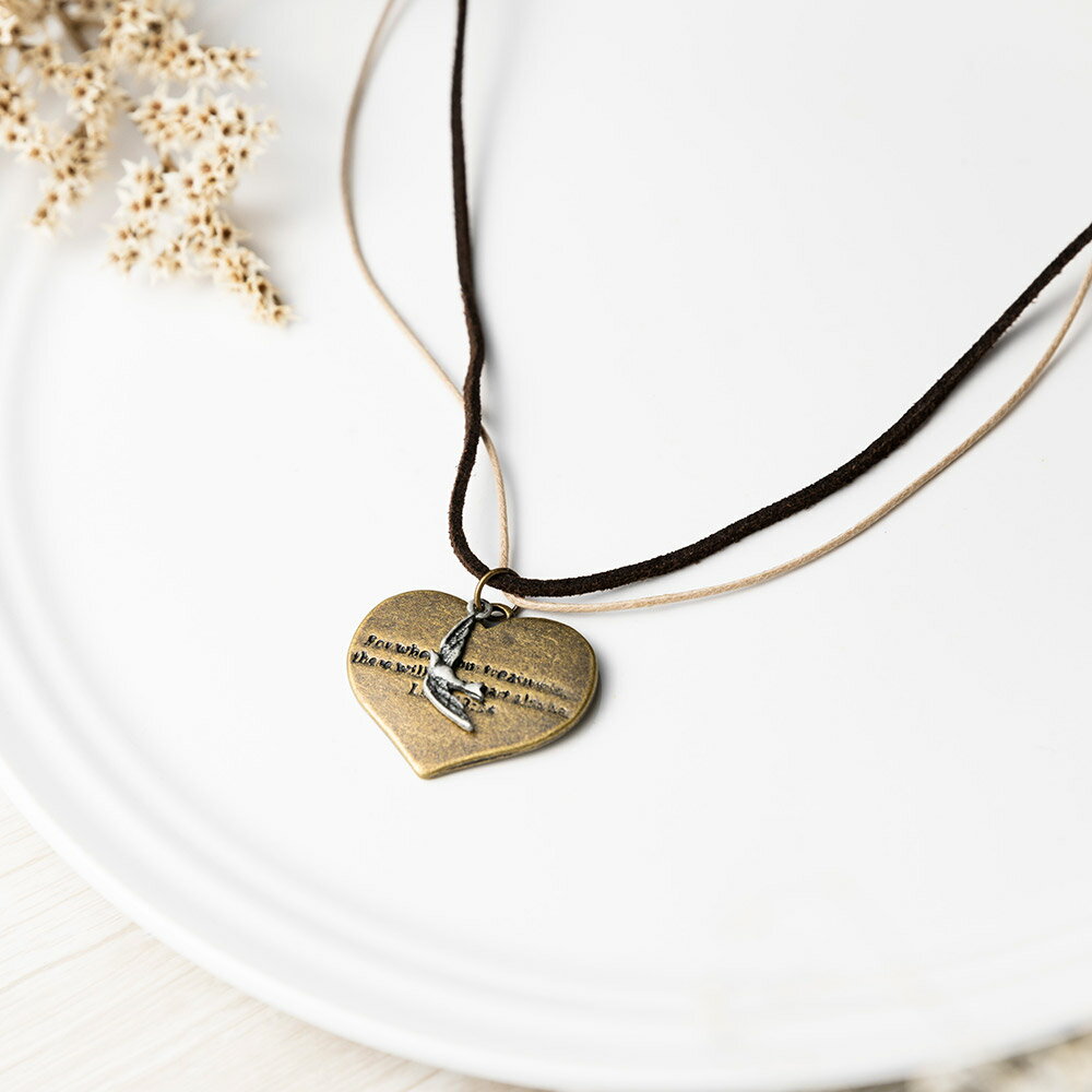 CHROME HEARTS クロムハーツ CH クロス テイル ペンダント 革紐