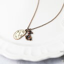 【2BUY 10%OFF!】ラビット ウサギ ネックレス ゴールド ピンクゴールド アンティーク