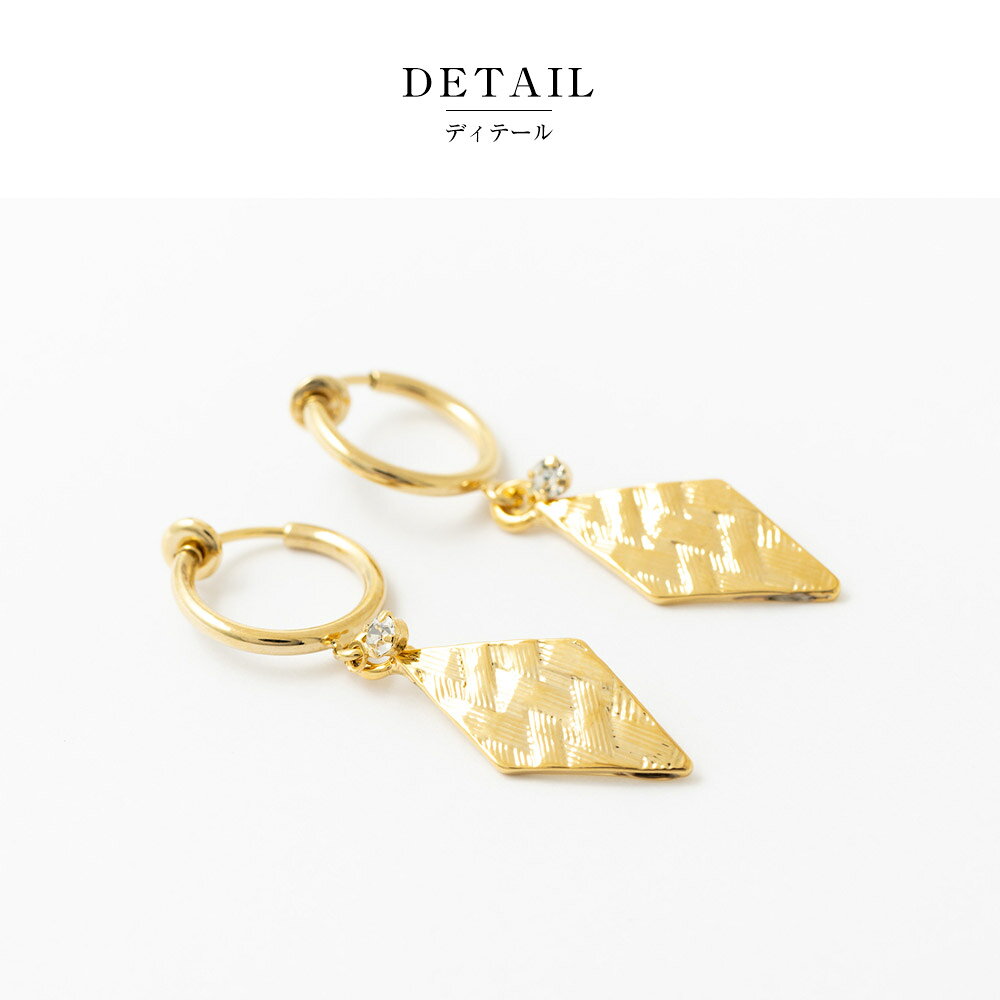 MIRROR accessoryの【2BUY 10%OFF！】リーフ イヤリング アートリーフイヤリング ゴールド シルバー｜アングル2