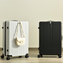 スーツケース Mサイズ キャリーバッグ USB充電ポート付き キャリーケース 旅行 超軽量 かわいいい TSAロック搭載 4日-7日 2日 3日 中型 suitcase(4)