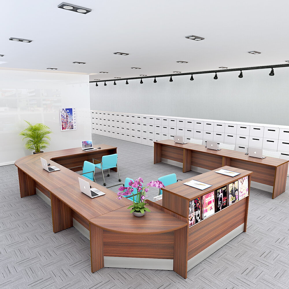 【1500円OFFクーポン付】 カウンター コーナー ローカウンター ブラウン 木製 幅70cm 奥行70 高さ72 受付カウンター カウンターデスク 受付台 受付 コーナーカウンター 店舗 窓口 オフィスカウンター 業務用 法人 エントランス おしゃれ LCM-C700-DB 木目