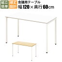 【最大2000円OFFクーポン配布中!~10/31 23:59まで】家具のAKIRA コンパクトテーブル 会議テーブル 会議用テーブル 幅1200×奥行600×高さ720mm ホワイト ホワイト脚 テーブル ミーティングテーブル 長机 会議用デスク オフィスデスク ワークテーブル オフィステーブル