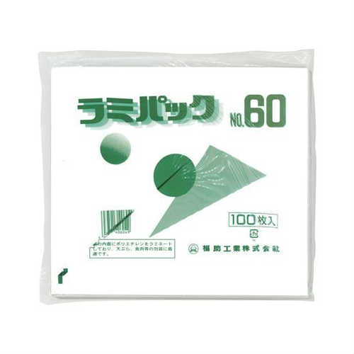 乐天商城 - 福助工業 ラミパック No.60 100枚