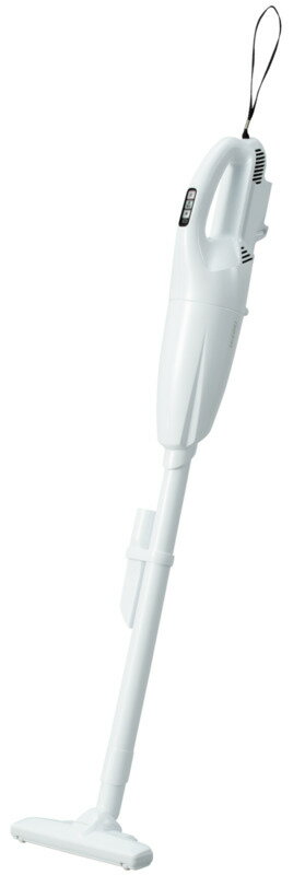 HiKoki｜ハイコーキ　10.8V充電式クリーナー R12DC ペールホワイト 標準付属品(床用ノズルB,延長菅(ノズルホルダ付),スキマノズル)