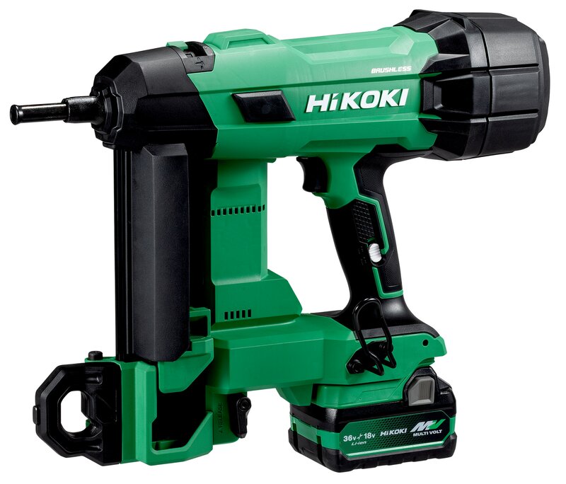 [フルセット品] HiKoki｜ハイコーキ マルチボルト 充電式コンクリート釘打機 NC1840DA 2XPZ メーカーフ..