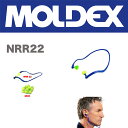 Moldex ウェーブ・バンド ロッド付使い捨て耳栓 取替ポッド2組付 NRR22 1セット
