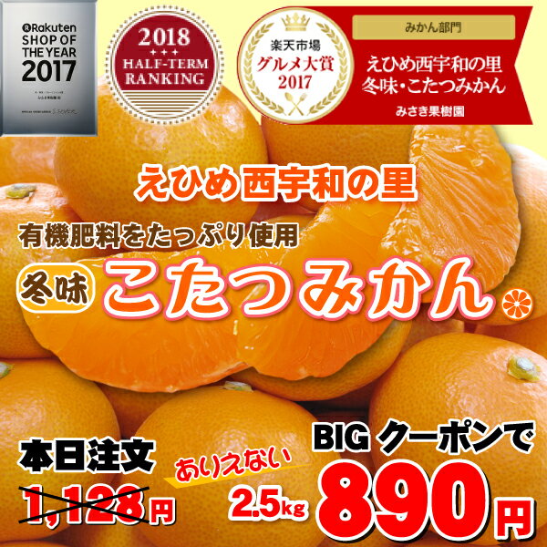 延長クーポンで⇒890円激安延長中■みかんの頂点グルメ大賞受賞★★2017年最も売れたみかん独占販売★えひめ西宇和みかんの聖地でみかん専業だから冬味・こたつみかん！2注文で送料無料(訳あり家庭用)愛媛ミカン