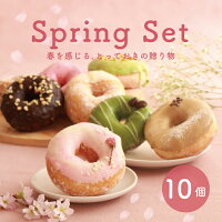 「春限定」母の日 スイーツ ドーナツ【スプリングセット10個入り】お取り寄せ 母の...