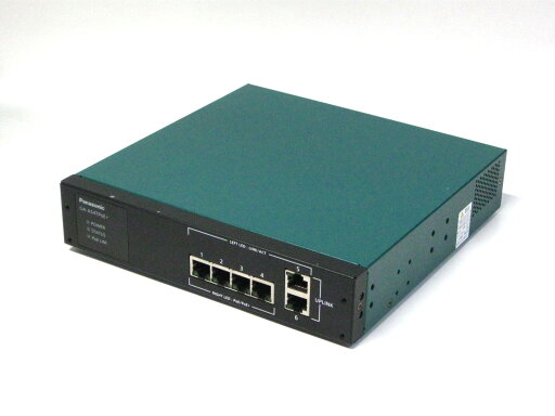 【中古】▽Panasonic GA-AS4TPoE+ PN25048 6ポート PoE給電 スイッチングハブ 中古 パナソニック ギガビット 1000BASE-T 【中古】▽Panasonic GA-AS4TPoE+ PN25048 6ポート PoE給電 スイッチングハブ 中古 パナソニック ギガビット 1000BASE-T
