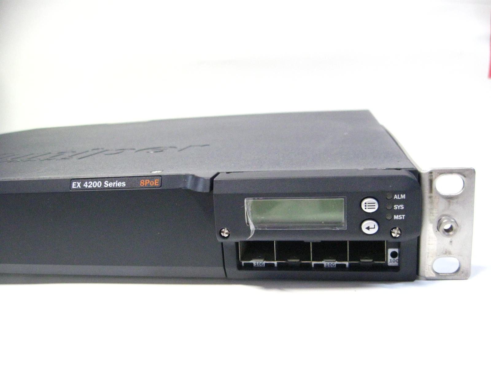 【中古】▽Juniper Networks EX4200シリーズ EX4200-24T 8PoE 15.1R7-S6.3 24ポート ギガビットスイッチ 10G 中古 1000BASE-T