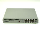 【中古】▽Allied Telesis CentreCOM AT-GS910/8 8ポート ギガビットスイッチ 中古 アライドテレシス 1000BASE-T(2)