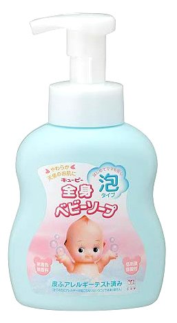キューピー全身ベビーソープ泡タイプ ポンプ400ml